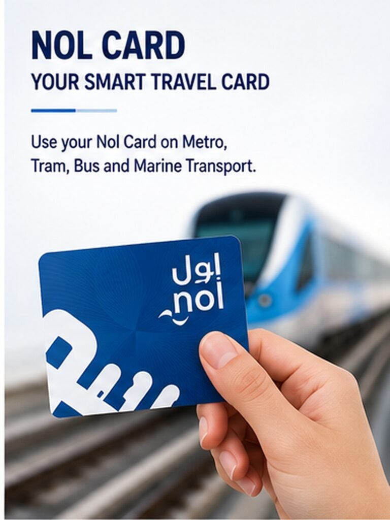 Dubai Metro: Complete Guide to Routes, Stations, Fares, Timing and Travel Tips 7 Nol Card