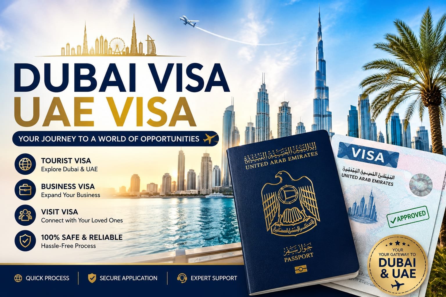 Dubai visa and UAE visa