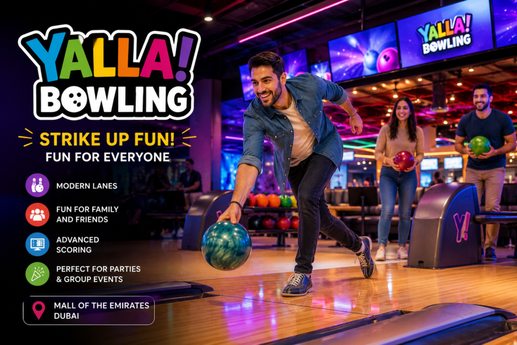 Mall of the Emirates: Complete Guide to Shopping, Dining, Ski Dubai and Entertainment 11 Yalla Bowling