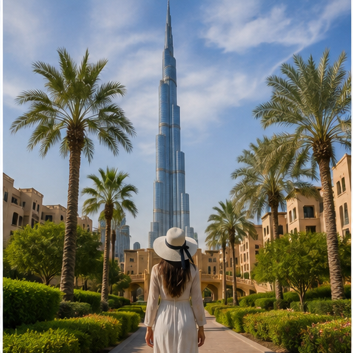 Dubai Burj Khalifa: Complete Guide to World’s Tallest Building 3 burj khalifa daytime landscape