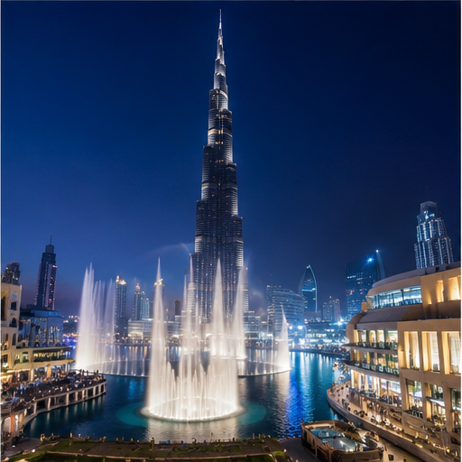 Dubai Burj Khalifa: Complete Guide to World’s Tallest Building 7 burj khalifa night fountain