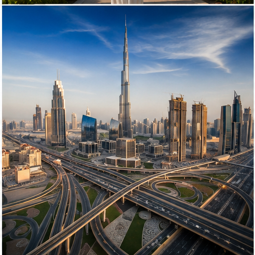 Dubai Burj Khalifa: Complete Guide to World’s Tallest Building 4 downtown dubai aerial view