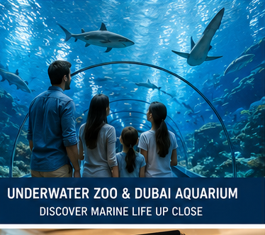 Dubai Mall: Complete Guide to Shopping, Attractions and Restaurants 6 Underwater Zoo and Dubai Aquarium