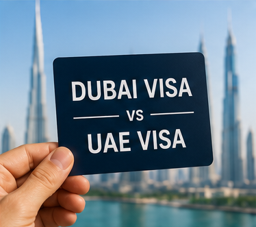 Dubai Visa & UAE Visa Guide: Types, Requirements & How to Apply 3 Dubai Visa v/s UAE visa