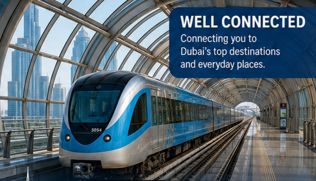 Dubai Metro: Complete Guide to Routes, Stations, Fares, Timing and Travel Tips 5 well connected