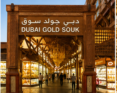 Things to Do in Dubai: Visit Top Attractions for Unforgettable Trip 8 Gold souk