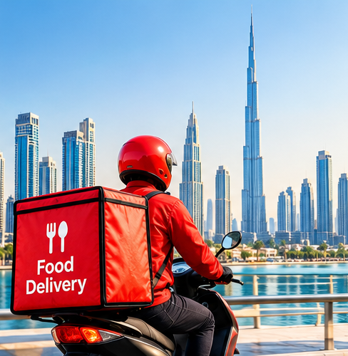 Food Delivery in Dubai: How to Order Food Online in Dubai 3 02 food delivery rider dubai