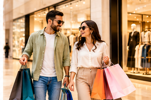 Dubai Shopping Festival: Complete Guide for Shopping and Entertainment 3 03 shopping couple