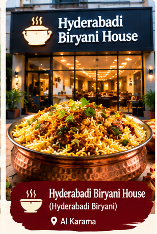 Best Biryani in Dubai: Best Places to Enjoy Delicious Biryani 5 03 Hyderabadi Biryani House