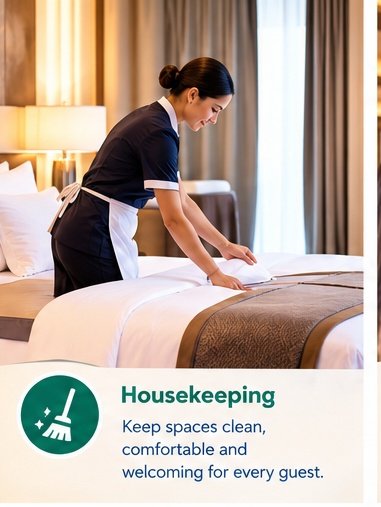 Hotel Jobs in Dubai: Know about Opportunities, Salaries, Requirements 3 03 housekeeping