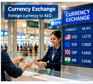 Dubai Airport: Detailed Information about Dubai International Airport (DXB) 7 Currency exchange