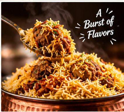 Best Biryani in Dubai: Best Places to Enjoy Delicious Biryani 2 07 Biryani Food Closeup