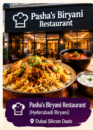 Best Biryani in Dubai: Best Places to Enjoy Delicious Biryani 9 07 Pashas Biryani Restaurant