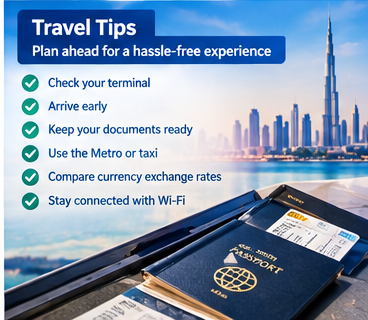 Dubai Airport: Detailed Information about Dubai International Airport (DXB) 9 09 travel tips