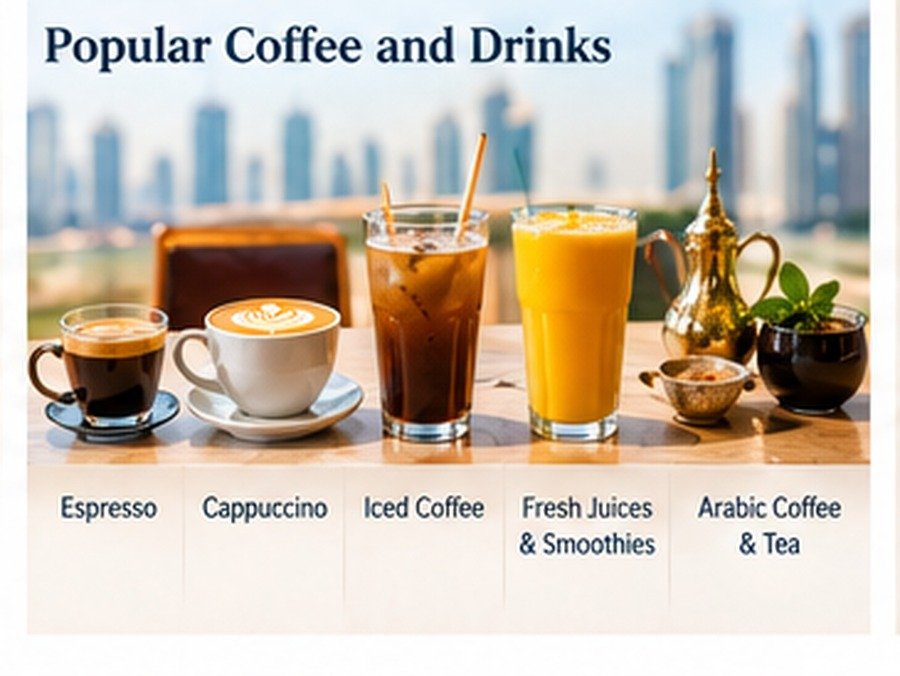 Cafes in Dubai: Enjoy Coffee, food and Relaxing Moment in the Café of Dubai 12 10 coffee and drinks