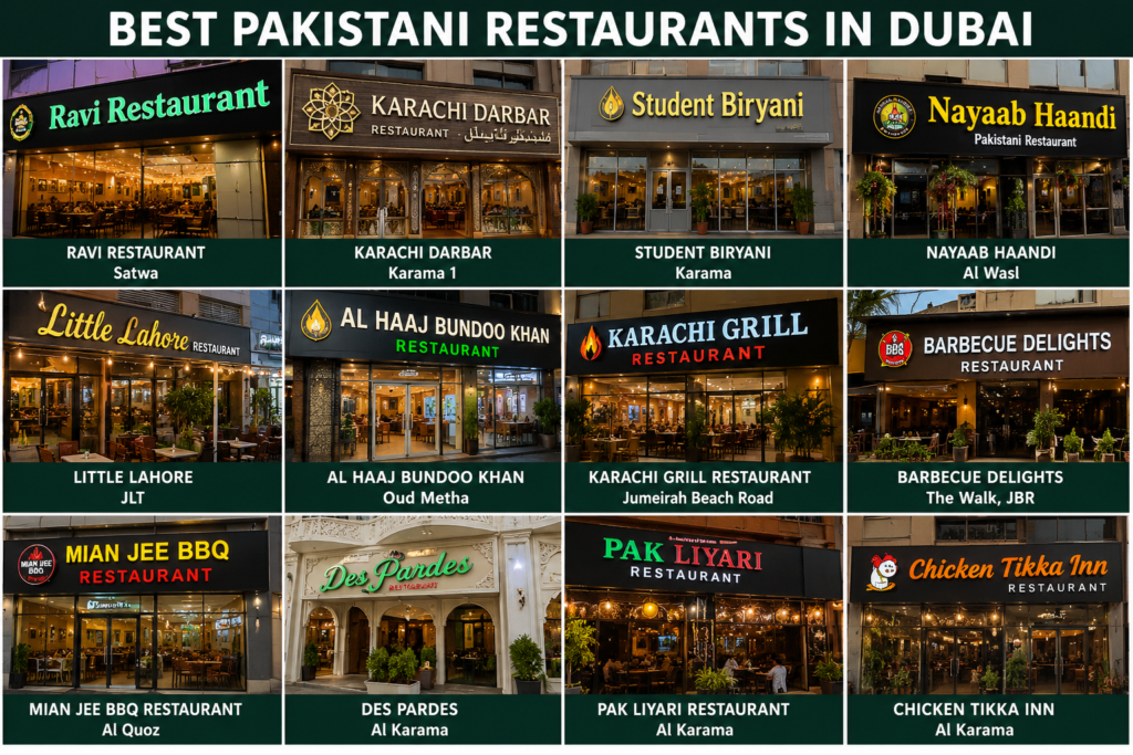 Pakistani Restaurants in Dubai: Best Places to Enjoy Authentic Pakistani Food 2 Best Pakistani Restaurants