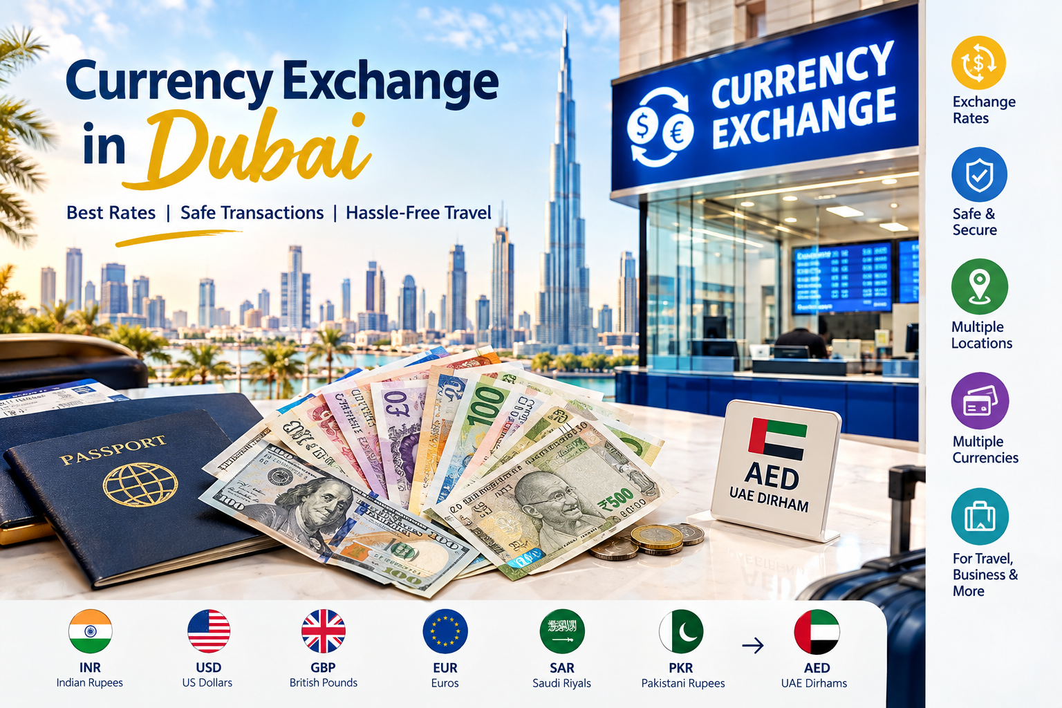 Currency Exchange in Dubai