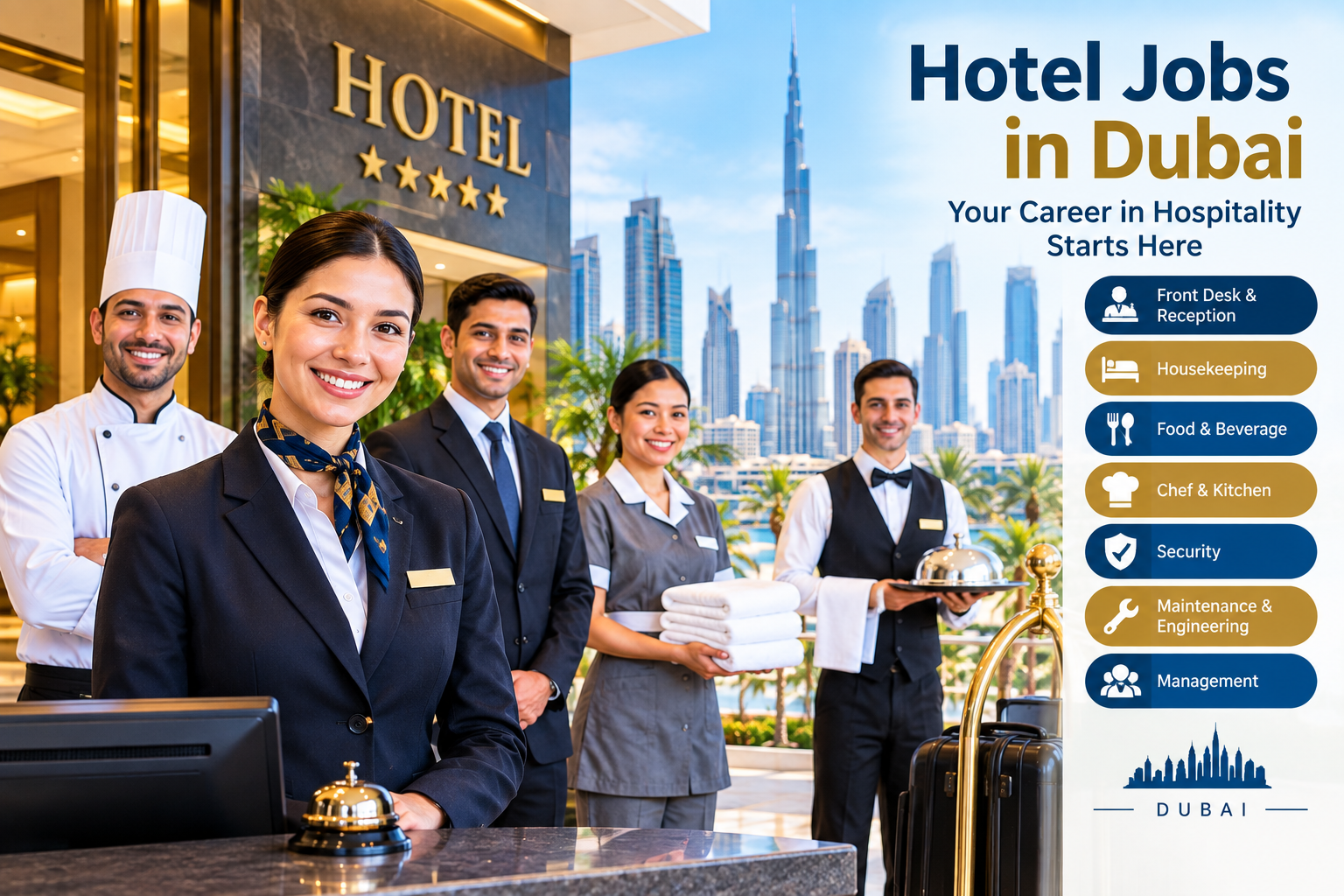 hotel jobs in Dubai