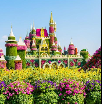 Miracle Garden Dubai: Complete Guide of Floral Wonderland of Dubai 5 floral castle