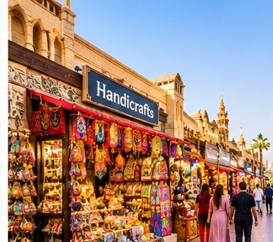 Global Village Dubai: Details about Attractions, Food, Shopping and Entertainment 4 handicraft shopping