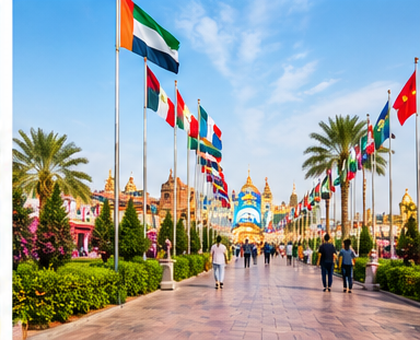 Global Village Dubai: Details about Attractions, Food, Shopping and Entertainment 10 international walkway edited