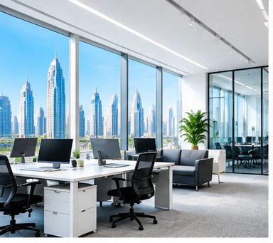 Dubai Commercial Real Estate: Complete Guide for Businesses and Investors 2 office spaces