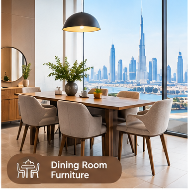 Furniture in Dubai: Complete Guide to Buy Furniture in Dubai 4 dining room furniture